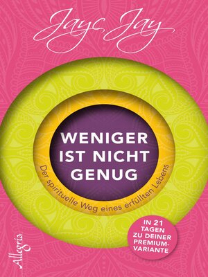 cover image of Weniger ist nicht genug